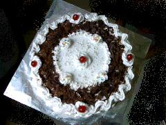 Black Forest Birthday Cake